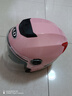 AD电动车头盔新国标认证男女士四季通用电瓶车安全帽女款冬季保暖轻便骑行半盔冬天冬盔助力车防护帽 新国标双镜【粉色】透明 均码 实拍图