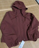 优衣库女装休闲连帽短外套/时尚百搭25秋冬新款479229 37 栗色 XS /150/76A 实拍图