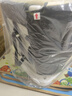Heekin德国 儿童安全座椅汽车用0-4-12岁婴儿宝宝360度旋转ISOFIX硬接口 尊享灰(遮阳棚+上拉带+侧保护) 实拍图