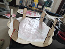 东之天地中秋节灯笼diy手工制作材料包创意儿童手绘花灯古风道具宫灯手提灯古风灯笼自制花灯汉服挂饰 【花开富贵】手绘款送画笔颜料 实拍图