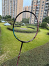 天斧100ZZ原胚复刻定制77PRO 疾光1000z弓箭11Pro羽毛球拍双刃dzs 天斧100zz古红色 4U G5 28磅（专业中级）送拍包 实拍图