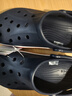 卡骆驰（CROCS）洞洞鞋贝雅卡骆班轻便耐磨一脚蹬休闲鞋|205089 深蓝/辣椒红-4CC 40 (250mm) 实拍图