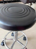 华恺之星 吧台椅可升降吧台凳子家用转椅办公椅搁脚椅餐椅子HK106黑色 实拍图