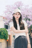 苏木佰（SOMUBAY）杨幂棒球帽女春夏季宽帽檐显脸小帽子百搭简约硬顶鸭舌帽防晒帽子 米色 均码 (54-60cm) 实拍图
