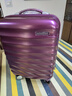 美旅新秀丽旗下行李箱时尚轻盈拉杆箱密码箱大学生男女出差箱子\NC2 紫色【全球3年质保】 20英寸 |箱重2.8kg|无侧提手 实拍图