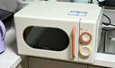 美的小滋味系列微波炉变频家用小型奶油风百搭复古转盘式一级能效低频轻音20L预制菜加热（M2H1） 实拍图