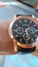 正品男士手表高档休闲石英表简约气质男表皮带高颜值罗马时尚腕表 黑色运动款 实拍图