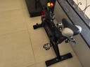 汗马 【智能游戏APP】动感单车家用运动器材健身车室内脚踏自行车 弹簧减震+加大车架+飞轮全包黑 实拍图