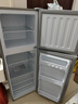 志高（Chigo）118升两门双门二门冰箱 宿舍租房小户型家用冷藏冷冻小冰箱 节能保鲜低噪BCD-118A158JD银色 实拍图