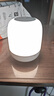 美的（Midea）床头灯卧室柔光小夜灯充电台灯三色调光节日创意礼品礼物起夜灯 实拍图