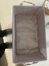邦尼美家两只装天竺棉衣服收纳箱家用衣柜裤子可水洗整理储物箱 2只装 实拍图