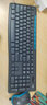 罗技（Logitech）MK275 键鼠套装 无线键鼠套装 办公键鼠套装 全尺寸 商务键鼠套装 带无线2.4G接收器 黑蓝色 实拍图