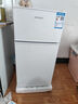 HYUNDAI（韩国现代） 小冰箱 冰箱小型双开门 迷你双门家用宿舍租房冷藏冷冻电冰箱节能省电 80L白【行业热卖+日销过百】 实拍图