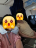 名创优品（MINISO）面包粒子枕U型枕学生午睡枕旅行便携护颈枕办公室头枕靠枕蓝灰色 实拍图