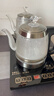 开品 煮茶器 全自动上水电热茶壶蒸煮烧茶器 桶装水净水器煮茶消毒烧水壶 手柄上水电多尺寸嵌入式茶具 1L 黑色尺寸20X37CM煮茶-烧水 桶水款 自动上水系列 实拍图
