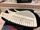 enya【华晨宇同款】恩雅CyberG赛博无弦吉他初学者自动挡弹唱键盘款 白色【键盘款-8种音色】 实拍图