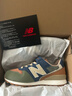 NEW BALANCE4-14岁大童秋冬拼接复古运动休闲鞋996ON 实拍图