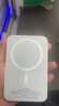 固质优品【国家3C认证丨官装正品】苹果磁吸充电宝Magsafe移动电源20W快充超薄迷你小巧便携无线外接电池 【旗舰版】新国标3C认证丨全系通用 可上飞机丨原版1:1丨苹果白 实拍图