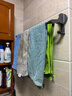 百悍吸盘毛巾架卫生间置物架浴室免打孔挂件厕所洗手间毛巾杆子洗澡间 实拍图
