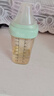 HEGEN海格恩新生婴儿防胀气奶瓶0-6-12个月+ppsu仿母乳防呛奶宝宝奶瓶 【方才出色】紫色奶瓶 240ml 3-6个月+ 实拍图