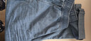 优衣库女装棉质牛仔舒适九分裤/水洗产品休闲百搭478995 473801 478995/65宝蓝色 XS 实拍图