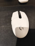 罗技（G）G304 LIGHTSPEED无线鼠标 游戏鼠标 轻质便携 绝地求生FPS鼠标英雄联盟LOL吃鸡 生日礼物 白色 实拍图