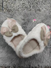 利达妮（TZLDN）买一送一棉拖鞋女士冬季2025新款室内家居一对保暖防滑情侣棉鞋男 白色+灰色【热卖款】 38-39 女+42-43男 实拍图