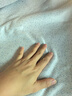 罗莱家纺 母婴A类冰丝席【可机洗】抗菌防螨凉席子三件套 蓝150*200cm 实拍图