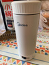 美的（Midea）电热水杯加热电热水壶保温烧水杯 350ml迷你便携式旅行出差 智能恒温 316L不锈钢无异味MK-DB35X22 实拍图