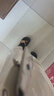 名创优品（MINISO）洞洞鞋女男夏季外穿沙滩凉鞋防滑厚底踩屎感包头凉拖鞋黑色38-39 实拍图