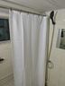京东京造耐用系列浴帘卫生间加厚宽防水遮光淋浴室隔断窗帘华夫格180*200 实拍图