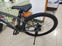 喜德盛山地自行车黑客500 X6铝合金车架27.5大轮径 油压碟刹24速变速 26款深灰/白15.5(适合身高155-170cm） 实拍图