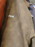 大嘴猴（paul frank）外套男士工装皮衣男春秋季潮牌美式假两件机车夹克男 咖啡色 L 晒单实拍图