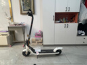 九号（Ninebot）电动滑板车E2白色成年人两轮代步便携式折叠电动车学生校园安全大屏幕仪表 实拍图