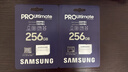三星（SAMSUNG）256GB TF(MicroSD)存储卡 超高速PRO深蓝卡 4K超高清 适用游戏机无人机 读速200MB/s写速130MB/s 实拍图