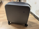 米熙高颜值登机箱小行李箱女拉杆箱小旅行箱女行李箱男16英寸矿岩灰36 实拍图