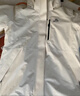 伯希和（Pelliot）【山野经典2.0】冲锋衣三合一秋冬男女户外保暖外套12340106白XL 实拍图