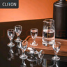 CLITON白酒杯分酒器100ml酒具套装茅台一口小酒杯刻度分酒壶酒盅1壶6杯 实拍图