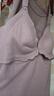 芬也（FENYE）哺乳吊带背心产后浦乳喂奶带胸垫免穿文胸前开扣秋冬加绒 豆沙XXL 实拍图