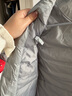 雪中飞经典新款基础舒适轻薄羽绒便捷短款保暖羽绒小马甲轻盈便携舒适 静谧灰|8210-女 M 165/88A 实拍图