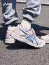 亚瑟士ASICS男鞋透气跑鞋运动鞋缓震舒适跑步鞋 GEL-CONTEND 4 米白色/蓝色 40.5 实拍图