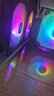 Thermalright(利民) TL-C12C-S X3 黑色argb12cm机箱幻彩低噪风扇ARGB 4PIN PWM 1550转速 三连包 实拍图