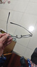 WAN XIN防蓝光眼镜框配近视镜片送男女时尚金属TK1 31306黑银 配万新1.60较薄非球面树脂镜片 实拍图