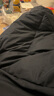 京东京造羽绒服男女情侣同款真鸭绒冬季外套面包服轻松羽绒 黑色 XL 实拍图