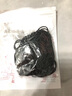 美肤语高弹力儿童橡皮筋小号拇指发圈黑色发绳150根头绳扎头绳MF8906 实拍图