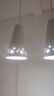 欧普（OPPLE）LED吊灯餐吊灯三头吸顶餐吊灯现代简约创意吧台繁星 另购E27光源 实拍图