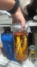 喜碧（Scybe）泡酒容器密封罐玻璃密封罐牛奶瓶果汁瓶韦达1000ml 2只 实拍图