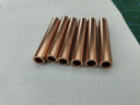 固乡 GT铜直通管 铜连接管 电缆对接铜管 铜管鼻子 中间接头 紫铜直通管 套管 国标GT-16mm² 16平方 6个装 实拍图