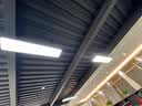 真有材 LED长条灯办公室工业长方形工程平板吊线灯商场超市店铺健身房灯 黑框白光1.2米*30厘米-72瓦圆角 实拍图