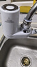 海尔（Haier）净水器水龙头过滤器家用直滤饮用水自来水滤水器前置过滤器厨房卫生间用除余氯三挡出水可清洗滤芯 月光白 一机2芯 实拍图
